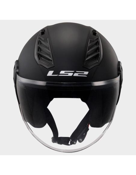 CASQUE JET LS2 OF616 AIRFLOW II GLOSS BLACK