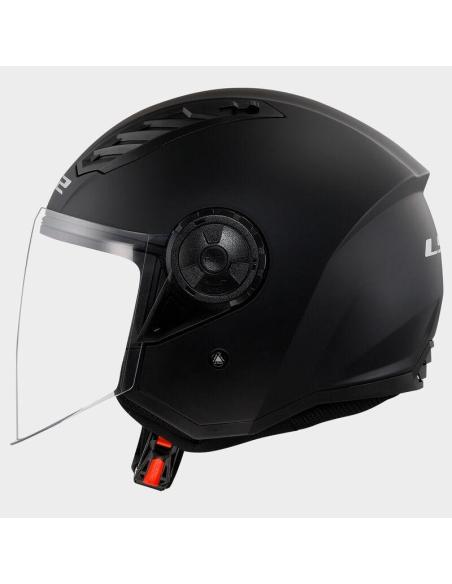CAPACETE JET LS2 OF616 AIRFLOW II GLOSS BLACK