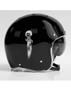 DECALQUE UV FACA COM CAPACETE 4 X 14 CM DE VENENO