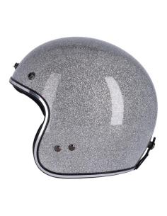 CAPACETE ROEG JETT SILVER METALFLAKE DISCO BALL 2