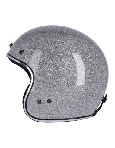 ROEG JETT DISCO BALL SILVER HELMET: ELEGANCE AND COMFORT FOR THE URBAN MOTORCYCLIST