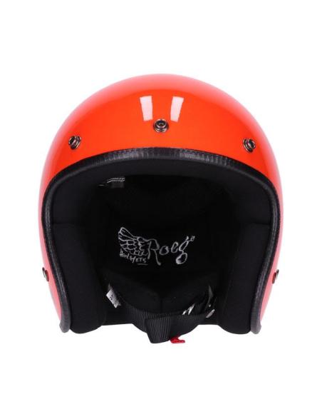 ROEG JETT OOMPA ORANGE HELMET: ELEGANCE AND COMFORT FOR THE URBAN MOTORCYCLIST