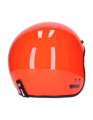ROEG JETT OOMPA ORANGE HELMET: ELEGANCE AND COMFORT FOR THE URBAN MOTORCYCLIST