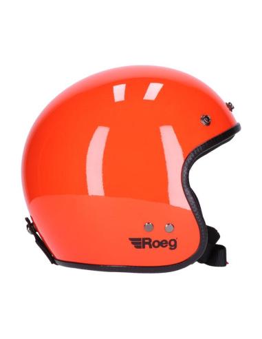 ROEG JETT OOMPA ORANGE HELMET: ELEGANCE AND COMFORT FOR THE URBAN MOTORCYCLIST