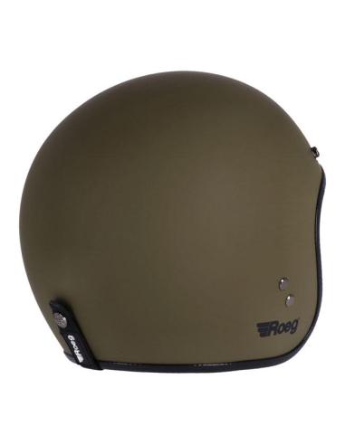 ROEG JETT ARMY GREEN HELMET: ELEGANCE AND COMFORT FOR THE URBAN MOTORCYCLIST