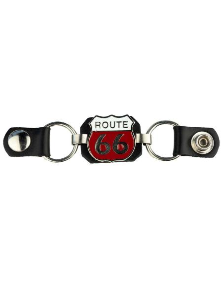 Comprar Extensor De Chaleco Con Símbolo Ruta 66 Rojo Y Botones De Presión a precio de oferta