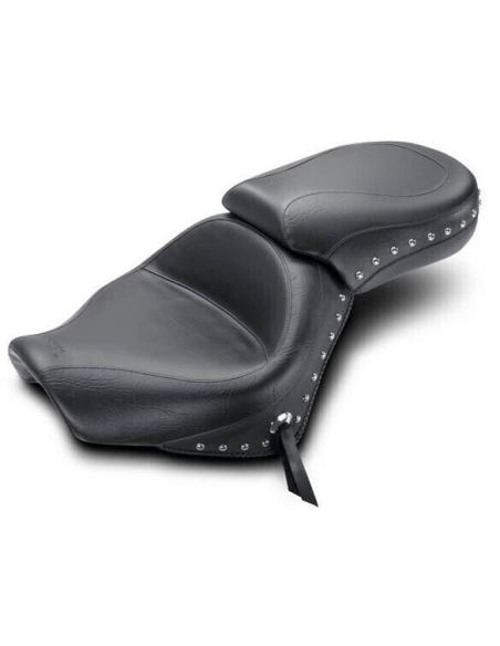 Assento Mustang Clássico Cravejado Para Honda Vt750 C4/Aero