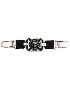 Comprar Extensor De Chaleco Cruz Con Calavera Con Cierre De Pinzas a precio de oferta