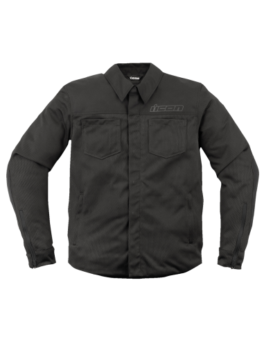 Comprar Sobre Camisa Ventilada Icon Upstate Mesh Ce Negra a precio de oferta