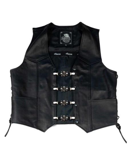 Comprar Extensor De Chaleco Calavera Y Rosa Con Cierre De Pinzas a precio de oferta