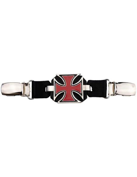 EXTENSOR DE COLETE RED MALT CROSS COM FECHO DE CLIPE