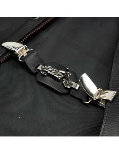 EXTENSOR DE COLETE COM MOTO E FECHO DE CLIPE