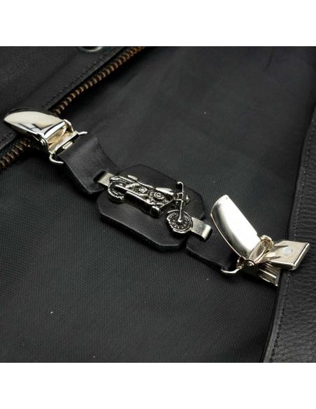 EXTENSOR DE COLETE COM MOTO E FECHO DE CLIPE