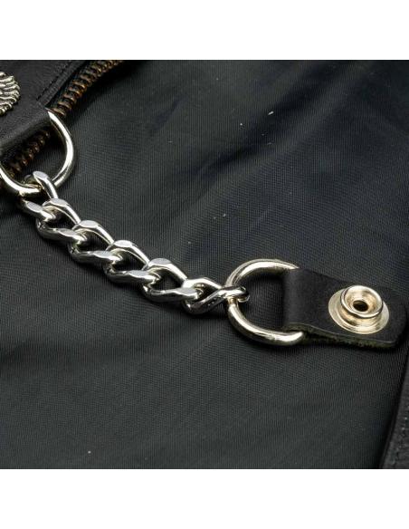 STAR SHERIFF WAISTCOAT EXTENDER WITH CHAIN AND SNAP FASTENERS