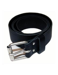 BLACK BELT WITH BUCKLE 85 CM