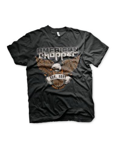 T-SHIRT AMÉRICAIN CHOPPER ORANGE COUNTY