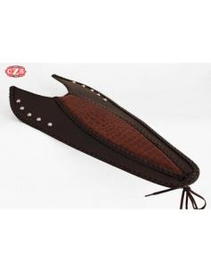 Comprar Corbata Universal Para Motos Con Reloj Con Coco Marrón a precio de oferta 2