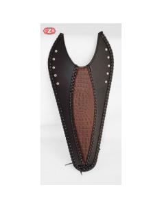Comprar Corbata Universal Para Motos Con Reloj Con Coco Marrón a precio de oferta