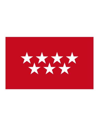 Acquista Calca UV con Bandiera Comunidad De Madrid 5X3 Cm a prezzo scontato