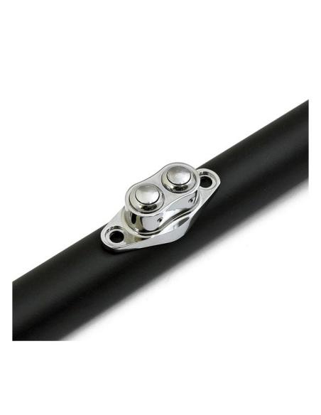 DOUBLE D CHROME ALUMINUM BUTTONS