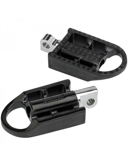 MUSHMAN PRETO BILTWELL FOOTBOARDS PARA HARLEY