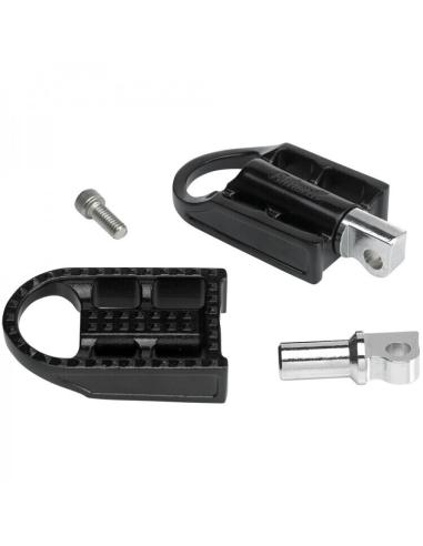MUSHMAN FOOTPEGS H-D BLACK BILTWELL