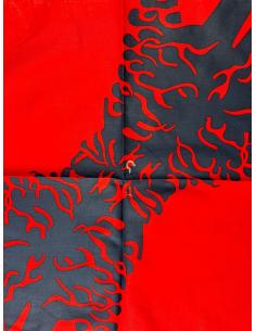 Red Flames Bandana Scarf | Sale Price 2