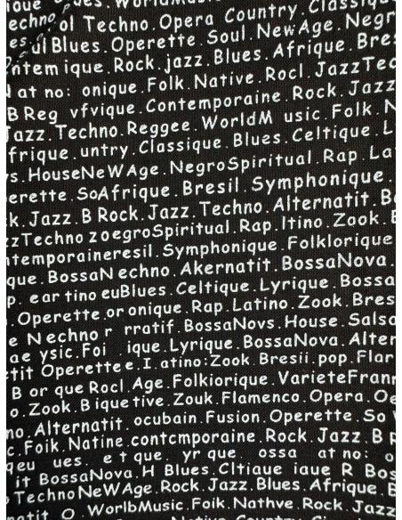 LENÇO BANDANA MUSIC STYLES