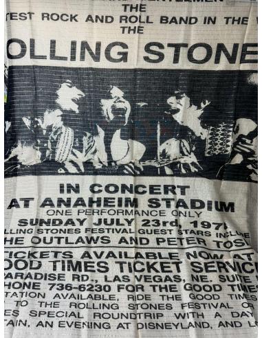 GRAND MOUCHOIR AFFICHE ROLLING STONES