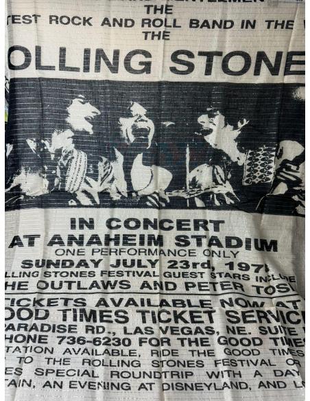 GRAND MOUCHOIR AFFICHE ROLLING STONES