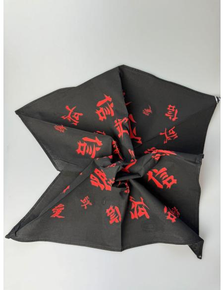 MOUCHOIR GRANDES LETTRES JAPONAISES