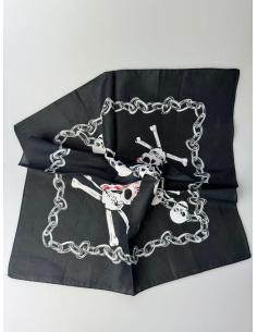 Comprar Skulls And Chains Bandana Scarf a precio de oferta