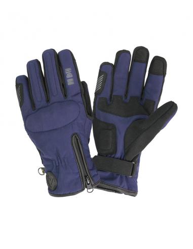 ICELAND MAN MOTORCYCLE BLUE GLOVES: PROTECTION AND COMFORT FOR WINTER