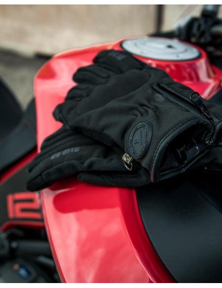 Comprar Guantes Iceland Man Negros Para Motorista: Protección Y Confort En Invierno a precio de oferta