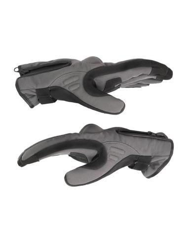 ICELAND MAN MOTORCYCLE GREY GLOVES: PROTECTION AND COMFORT FOR WINTER