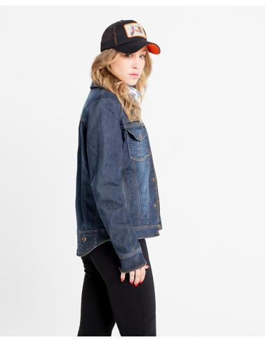 KANSAS LADY JACKET: DENIM STYLE AND PROTECTION FOR BIKERS