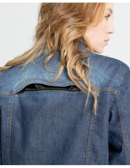 KANSAS LADY JACKET: DENIM STYLE AND PROTECTION FOR BIKERS