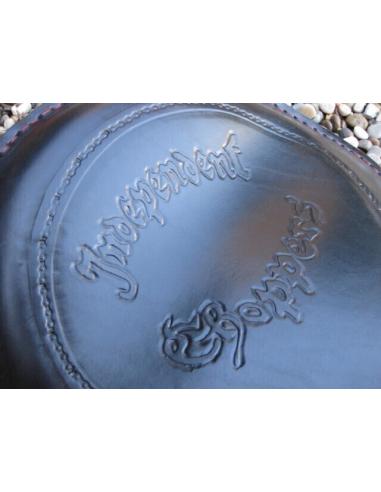 Asiento Para Muelles Artesanal Negro Independient Choppers