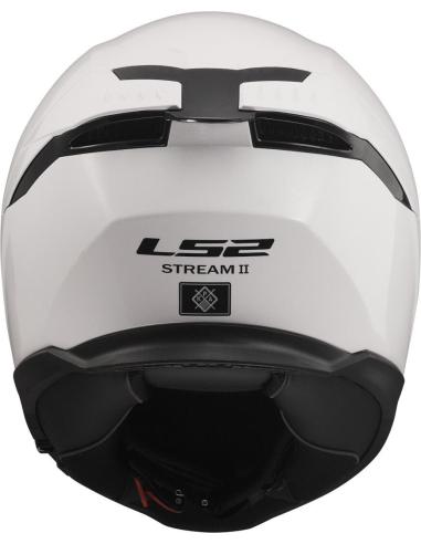 Capacete Full Face Ls2 Ff808 Stream Ii Ece 22.06 Branco Brilhante