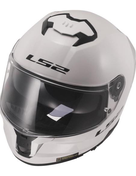 Full Face Helmet Ls2 Ff808 Stream Ii Ece 22.06 Gloss White