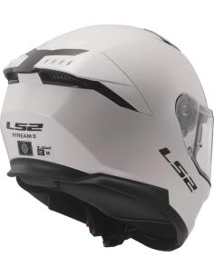 CASQUE INTÉGRAL LS2 FF808 STREAM II ECE 22.06 BLANC BRILLANT 2