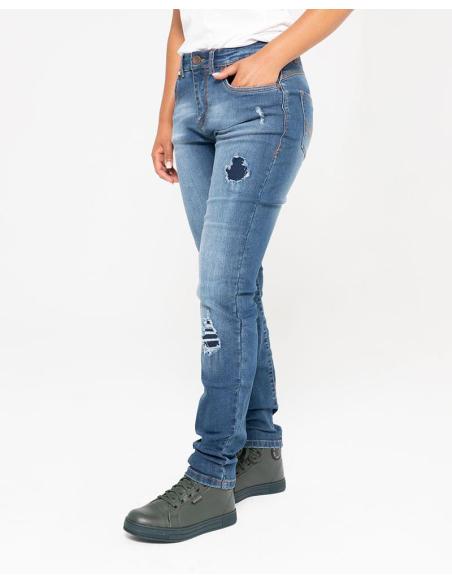 Comprar Pantalón Vaquero Denim The Soul Lady Para Moto: Estilo Y Seguridad a precio de oferta