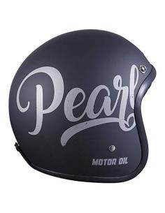 CAPACETE PEARL BLACK MOTOR OIL TAMANHO XS 2