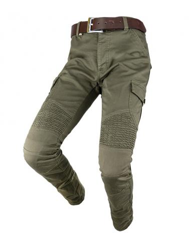GREEN MIXED SLIM III LADY MOTORCYCLE PANTS: COMFORT AND PROTECTION ALL YEAR ROUND