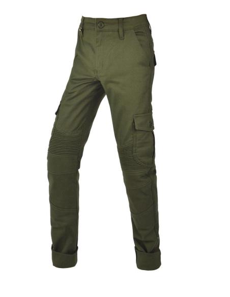 Comprar Pantalón Moto Mixed Slim Iii Lady Verde: Comodidad Y Protección Todo El Año a precio de oferta
