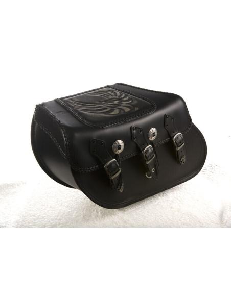 SAC À DOS RIGIDE EN CUIR 38 LITRES SUPERSTAR AGUILA BONE