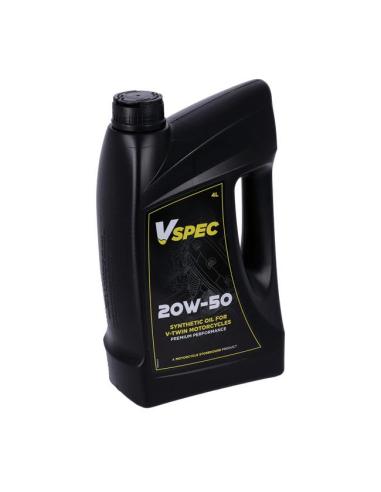 Comprar Aceite De Motor Vspec Mcs 20W50 Sintetico 4 Litros a precio de oferta