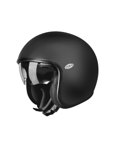 VINTAGE CAPACETE PREMIER NEGRO MATE PROTETOR SOLAR INTERIOR