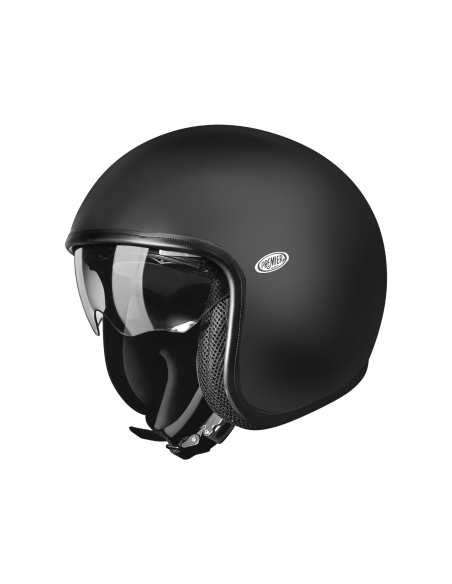 Acquista Casco Premier Vintage Nero Opaco Visiera Solare Interna a prezzo scontato