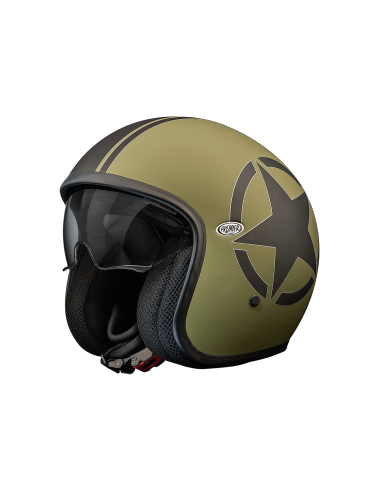 Comprar Casco Premier Vintage Verde Militar Estrella a precio de oferta